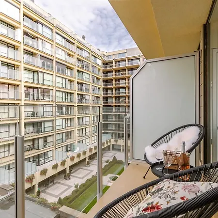 Studio With Balcony And Shared Pool In Westende 公寓 米德尔克尔克